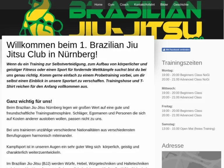 Brasilian Jiu-Jitsu Nürnberg - Kampfsportschule in Nürnberg