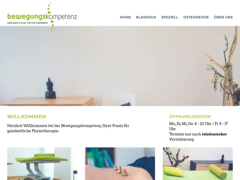 Bewegungskompetenz Nürnberg Praxis für ganzheitliche Physiotherapie - Physiotherapeut in Nürnberg