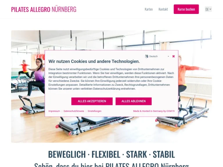 Pilates Allegro Nürnberg - Pilates-Studio in Nürnberg