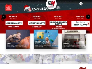 E4 Boulderhalle Nürnberg - Kletterhalle in Nürnberg