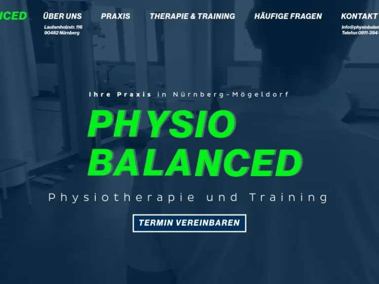 Physio Balanced – Physiotherapie Praxis in Mögeldorf - Physiotherapeut in Nürnberg