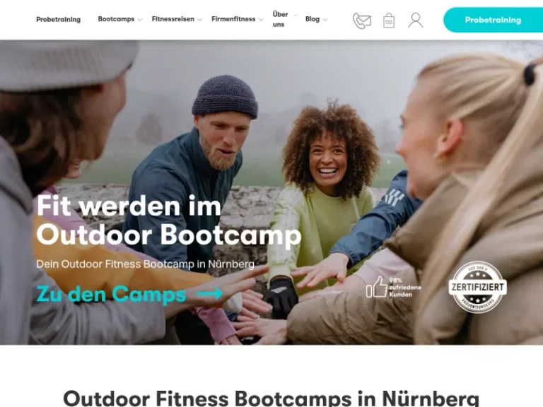Original Bootcamp – Outdoor Fitness | Stadtpark Nürnberg - Fitnessstudio in Nürnberg