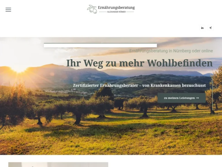 Ernährungsberatung Römer - Ernährungsberater in Nürnberg