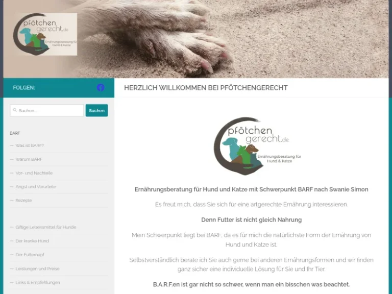Pfoetchengerecht - Ernährungsberater in Nürnberg
