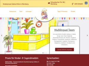 Kinderärztin Sabina Hohn - Allergologe in Nürnberg