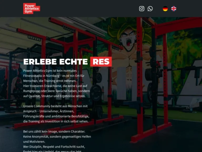 Power Athletics Gym - Fitnessprogramm in Nürnberg