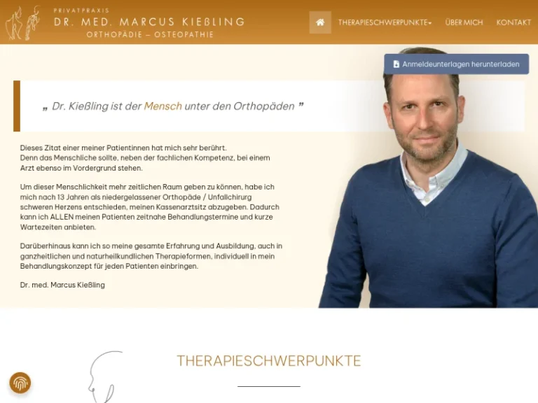 Dr. med. Marcus Kießling | Privatkassen & Selbstzahler - Akupunkteur in Nürnberg