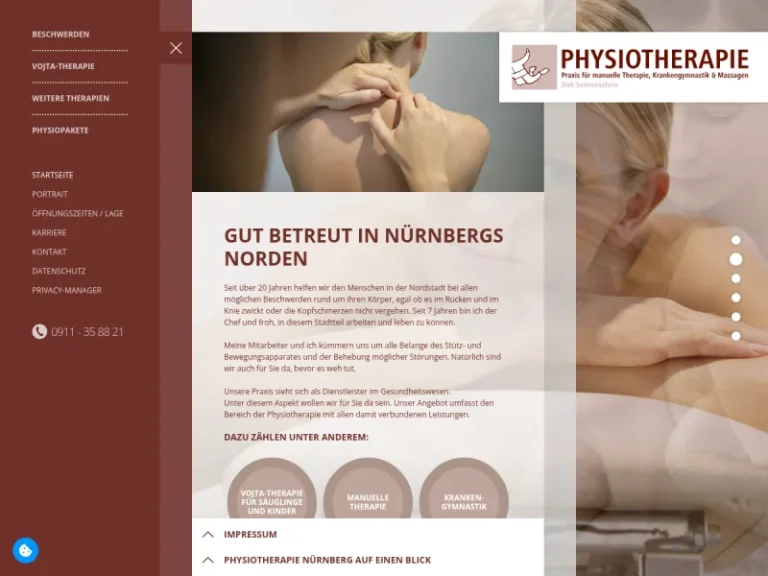 Physiotherapie Sonnenschein - Physiotherapeut in Nürnberg