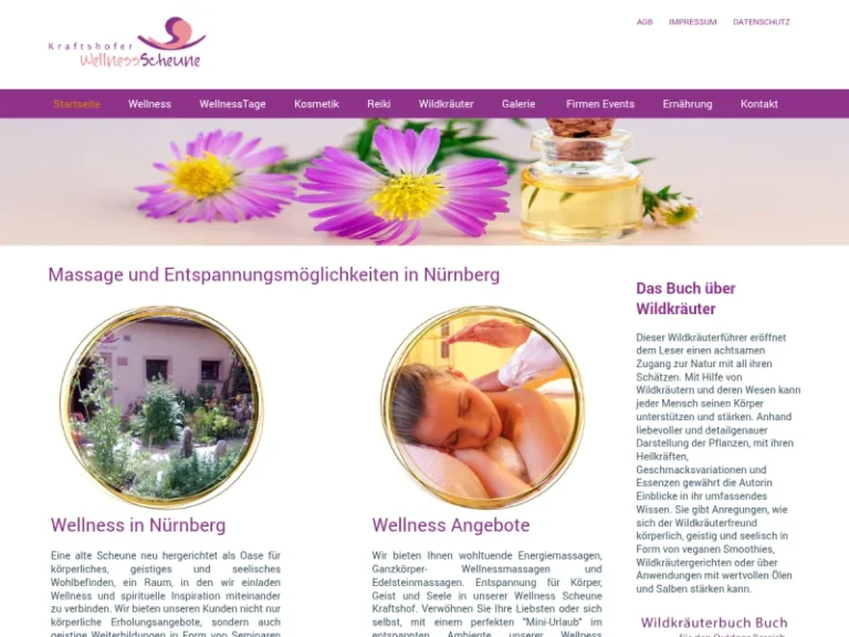 Wellness-Scheune Kraftshof Inh. Jutta Satorius - Wellnesszentrum in Nürnberg