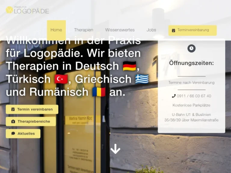 Praxis für Logopädie Martina Yasmin Koc - Logopäde in Nürnberg