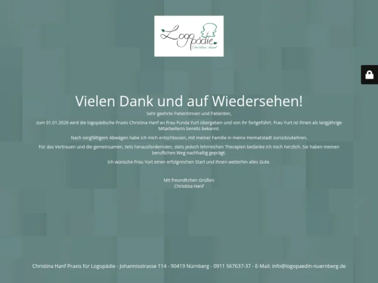 Logopädie Christina Hanf - Logopäde in Nürnberg