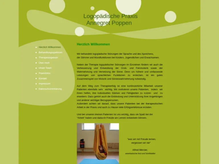 Speech therapy Annegret Poppen - Logopäde in Nürnberg