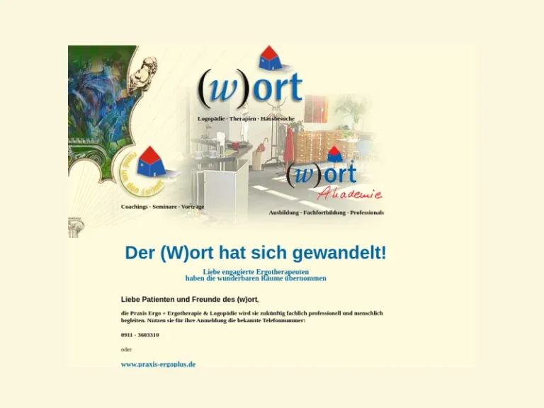 wortort Praxis für Logopädie - Logopäde in Nürnberg