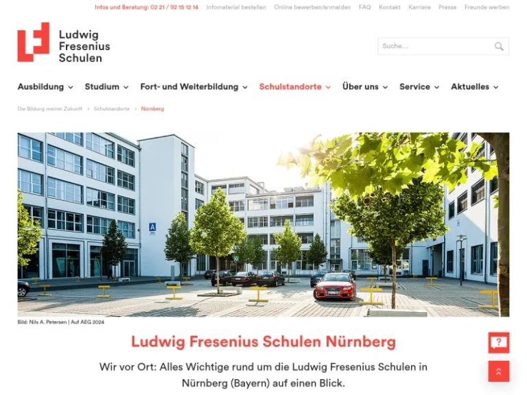 Ludwig Fresenius Schulen - Ausbildungszentrum in Nürnberg