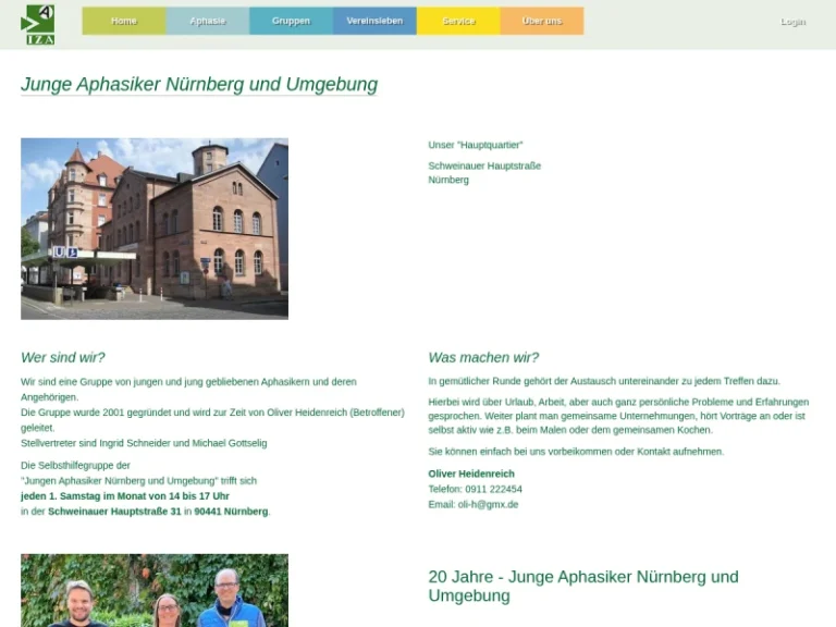 Aphasiker Begegnungsstätte - Logopäde in Nürnberg