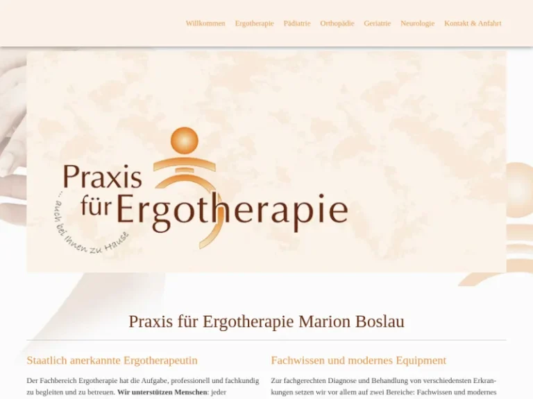 Praxis für Ergotherapie Marion Boslau - Ergotherapeut in Nürnberg