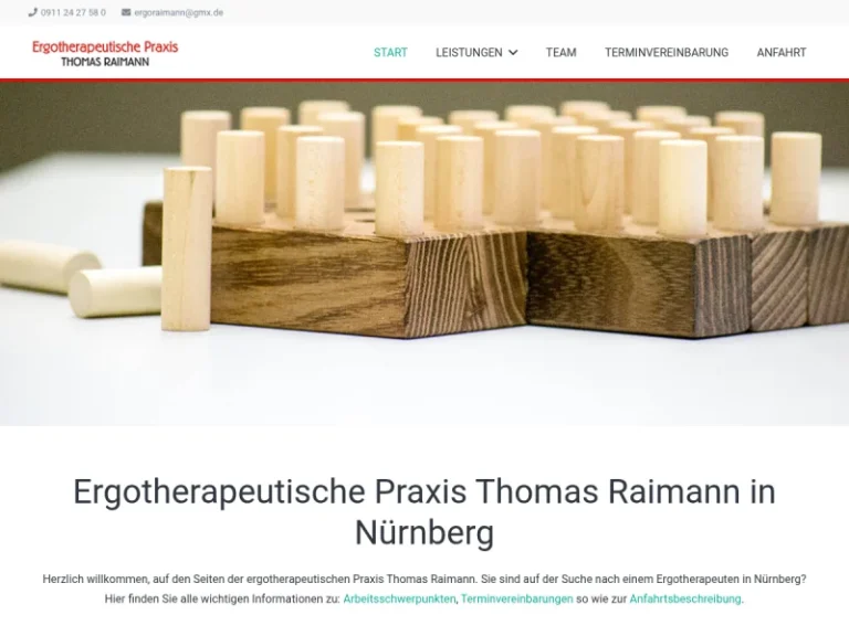 Ergotherapeutische Praxis Thomas Raimann - Ergotherapeut in Nürnberg