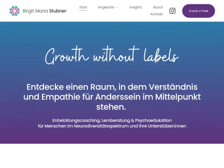 Private Fachpraxis für Neurodiversität – Birgit Maria Stubner M.A. - Ergotherapeut in Nürnberg