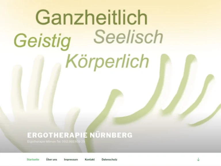 Ergotherapie Nürnberg - Ergotherapeut in Nürnberg