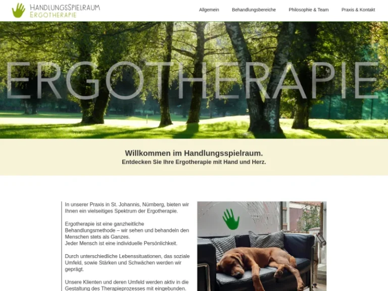 HANDLUNGSSPIELRAUM - Ergotherapeut in Nürnberg