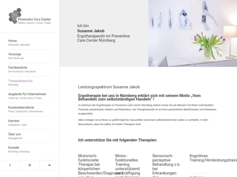 Ergotherapie Susanne Jakob – Privatpraxis - Ergotherapeut in Nürnberg