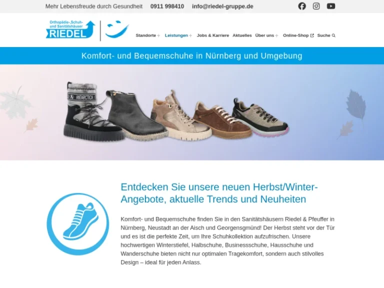Schübel & Hofmann Gesunde Schuhe - Orthopädieschuhtechniker in Nürnberg