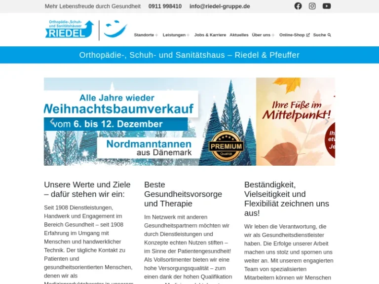 Riedel & Pfeuffer GmbH Haus der Gesundheit, Reha-Team Nürnberg GmbH - Sanitätshaus in Nürnberg