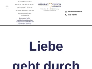 Hörgeräteexperten Nürnberg GbR - Hörgeräteakustiker in Nürnberg