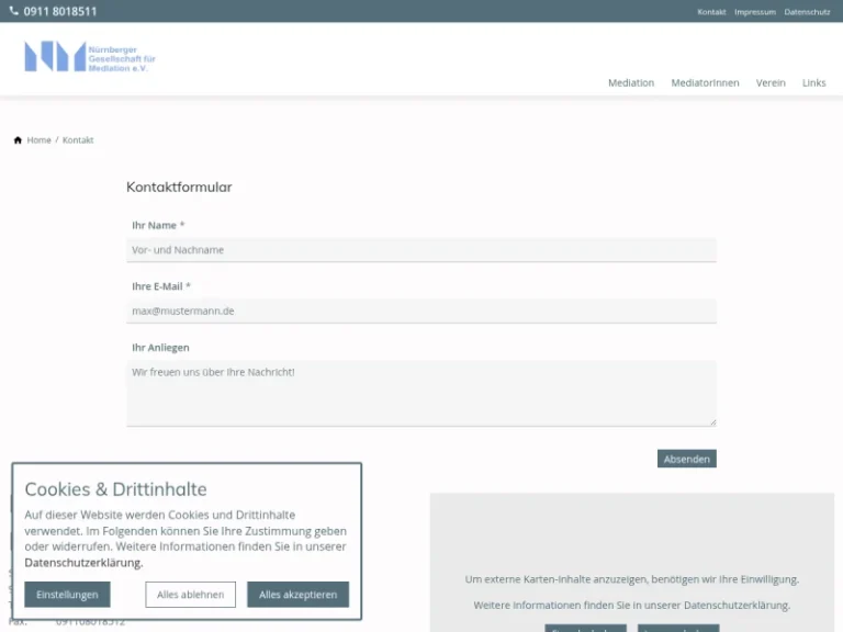 Nürnberger Gesellschaft für Mediation - Schlichtungsservice in Nürnberg