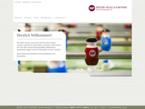 KANZLEI RISTER • WULF & PARTNER - Anwaltskanzlei in Nürnberg