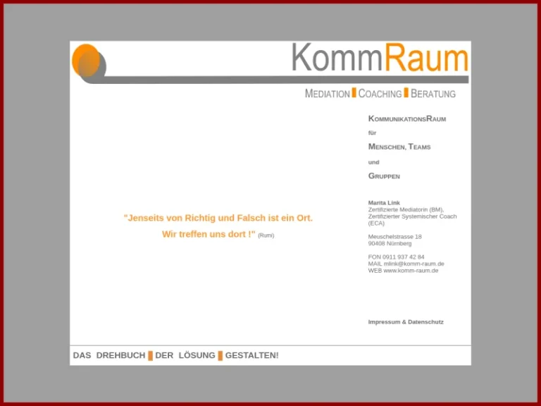 komm raum - Schlichtungsservice in Nürnberg