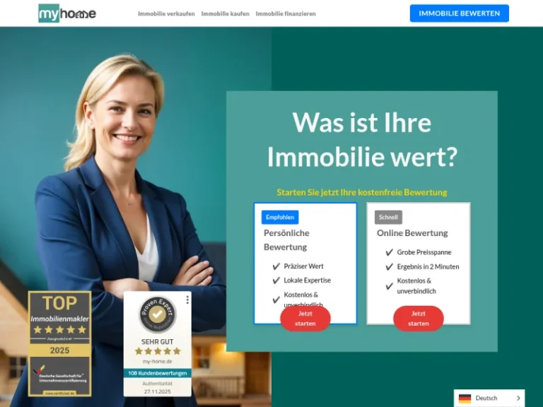 myhome Immobilien Immobilienmakler Nürnberg, Fürth & Erlangen | Haus, Wohnung & Grundstück verkaufen - Immobilienagentur in Nürnberg