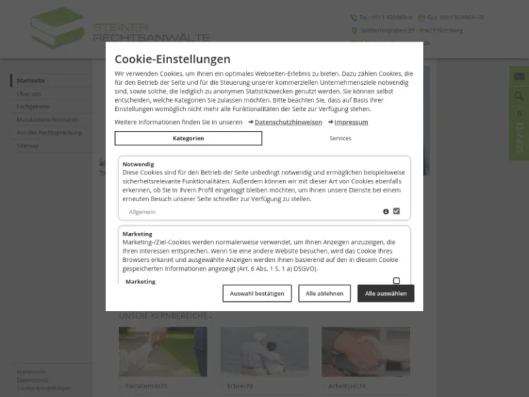Besold Rechtsanwälte, vormals Rechtsanwälte Steiner - Anwalt für Arbeitsrecht in Nürnberg