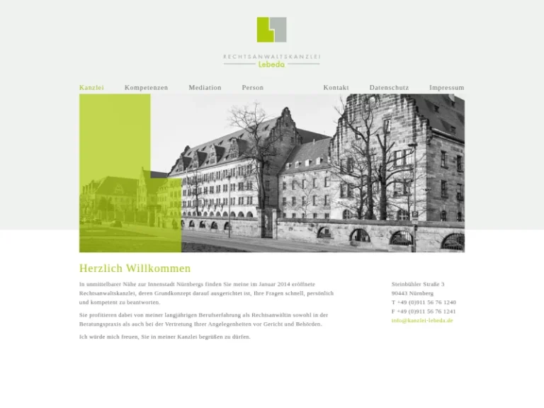 Ina Lebeda - Rechtsanwalt in Nürnberg