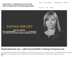Beratung Sophia Erfurt – Change Management & Unternehmenskulturentwicklung - Berater in Nürnberg