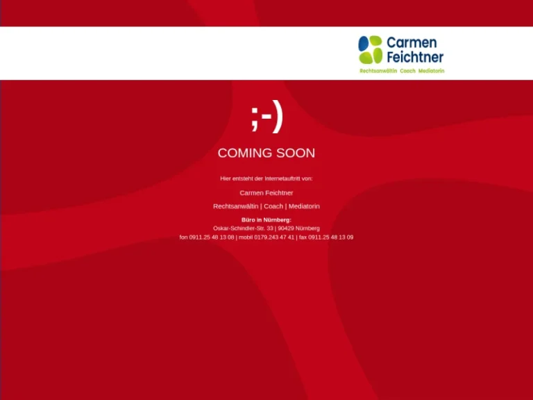 Carmen Feichtner - Rechtsanwalt in Nürnberg