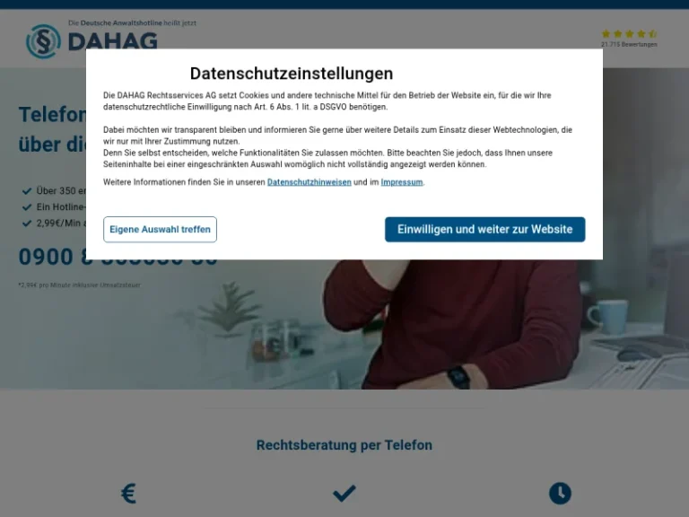 DAHAG Rechtsservices AG - Rechtsdienstleistungen in Nürnberg