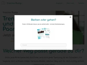 Paarberatung Paartherapie Yvonne Rump - Paarberater in Nürnberg