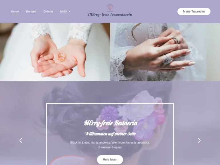 MErry – freie Traurednerin - Trauredner in Nürnberg