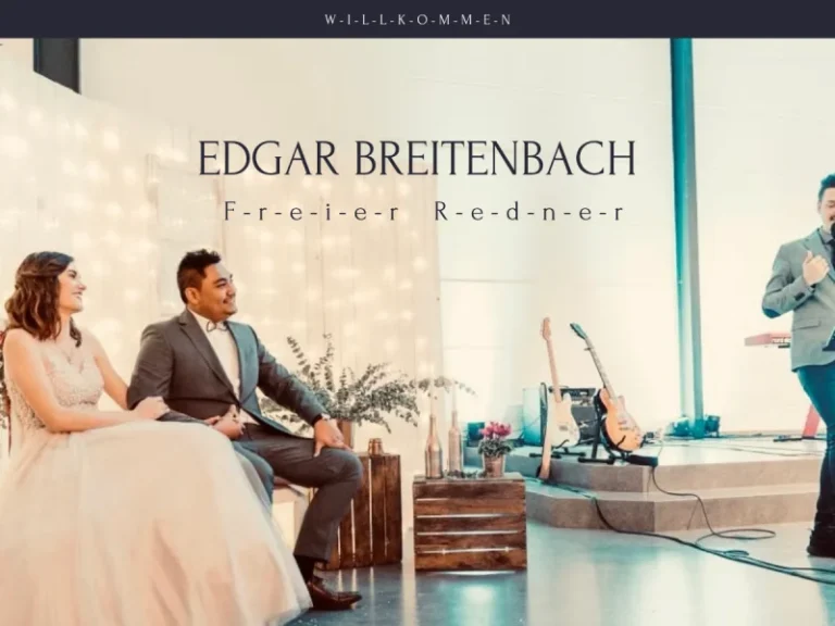 Freier Redner Edgar Breitenbach (Hochzeiten, Beerdigungen, Kiwis) - Trauredner in Nürnberg