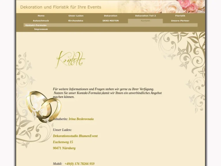 BlumenEvent - Blumengeschäft in Nürnberg