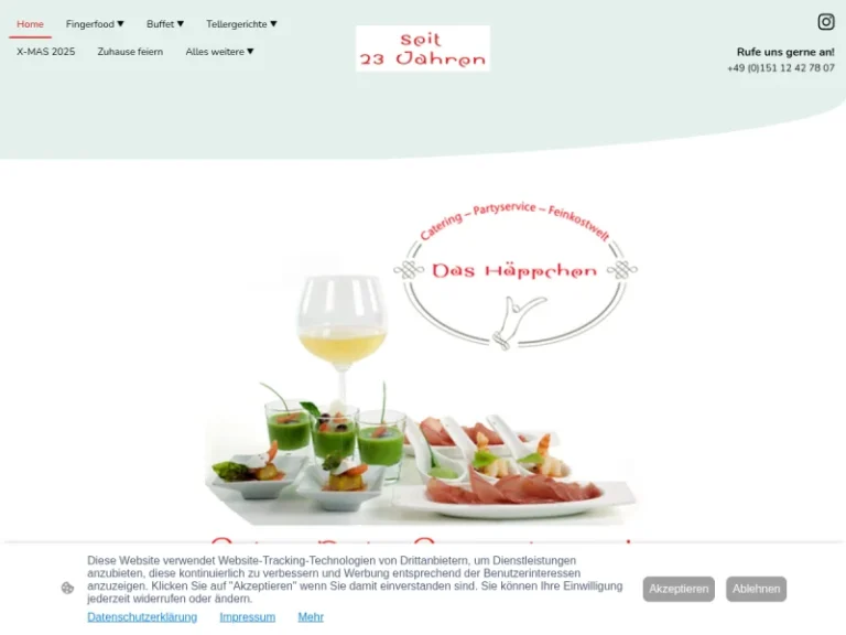 Das Häppchen schmeckt Catering & Partyservice - Catering in Nürnberg