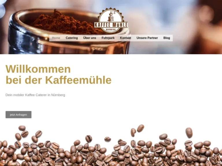 Kaffeemühle | Mobiles Premiumkaffee Catering - Kaffeegeschäft in Nürnberg