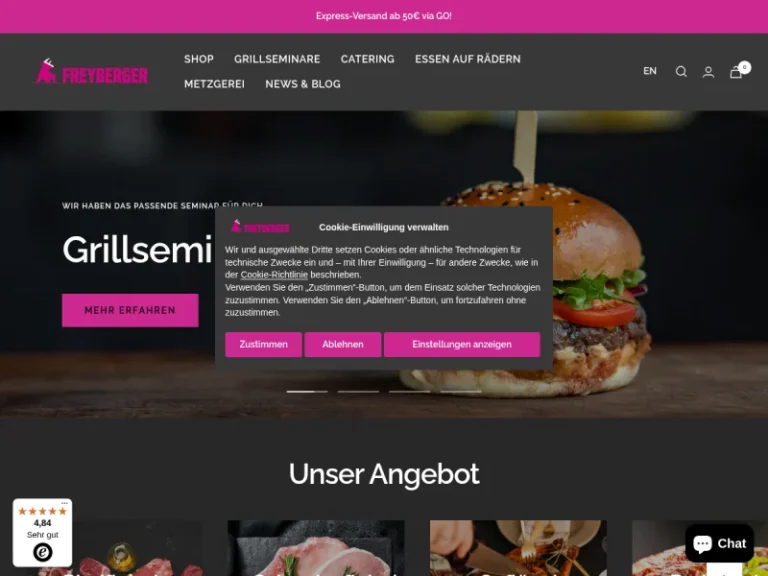 Metzgerei Freyberger KG - Bringdienst für Essen in Nürnberg