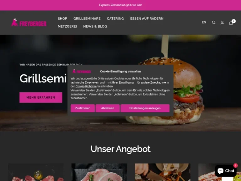 Metzgerei Freyberger KG - Bringdienst für Essen in Nürnberg