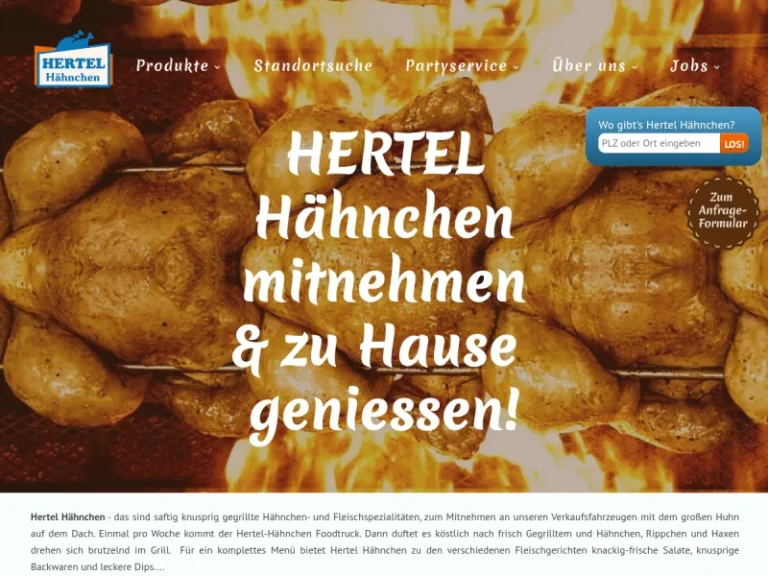 Hertel Hähnchen Food-Truck - Brathähnchen-Takeaway in Nürnberg