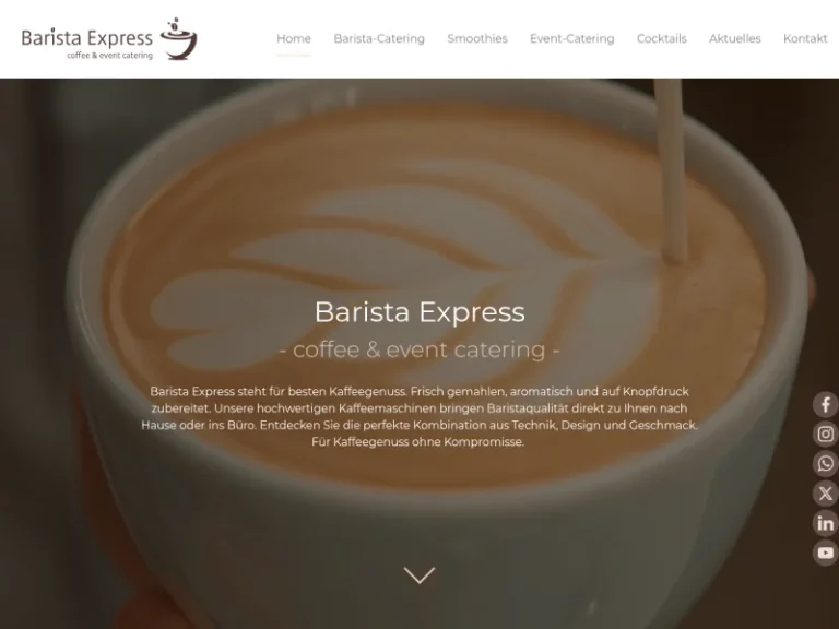 Barista Express GmbH Kaffee-Catering auf Messen & Events Nürnberg - Espressobar in Nürnberg