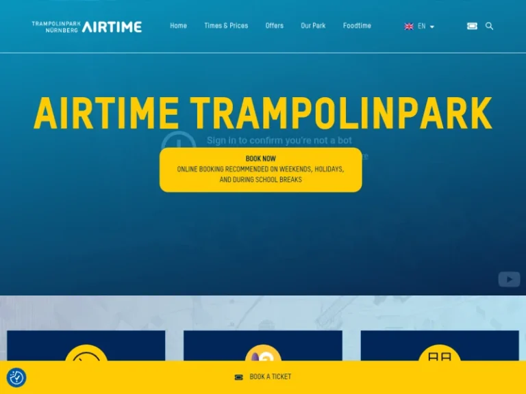 Airtime Trampolinpark - Freizeitpark in Nürnberg