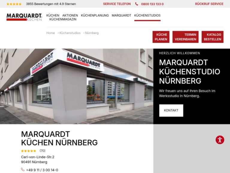 Marquardt Küchen - Fachhandel für Küchenbedarf in Nürnberg