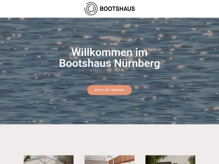 Bootshaus Nürnberg - Hochzeitsräumlichkeit in Nürnberg